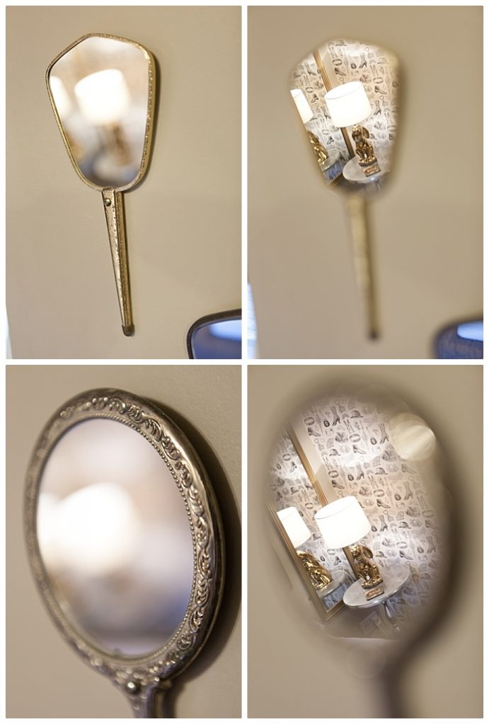 Looking glass cottage room detail